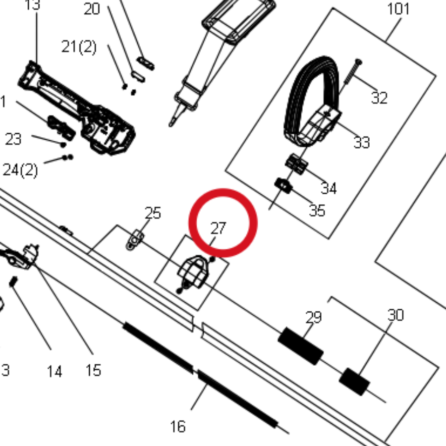Kress Haken 59002094 – Position in der Explosionszeichnung