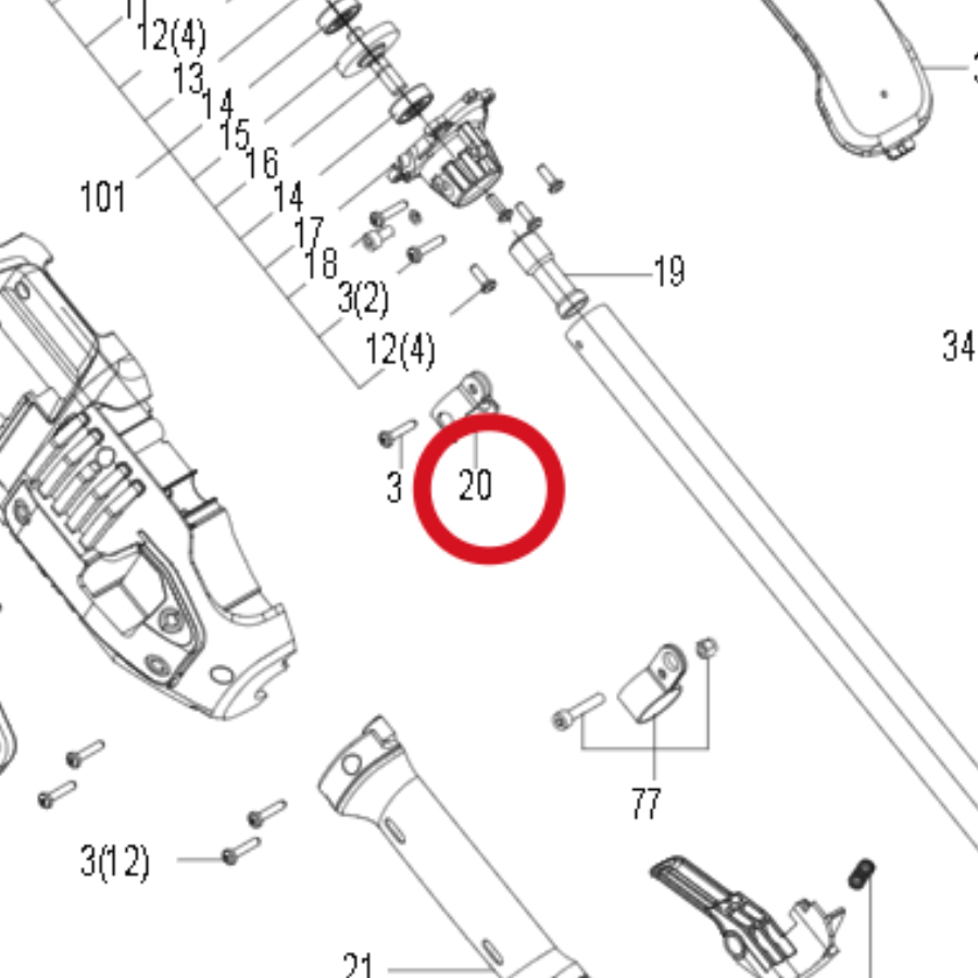 Kress Band 59002100 – Position in der Explosionszeichnung