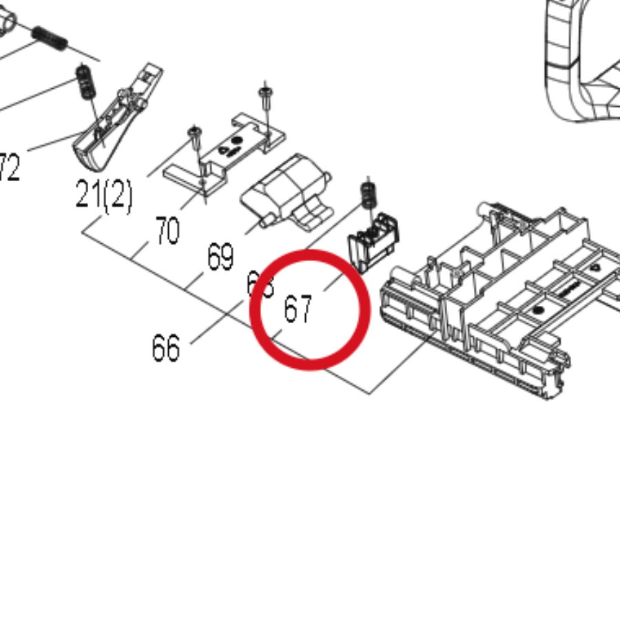 Kress Verriegelungsknopf 59002108 – Position in der Explosionszeichnung