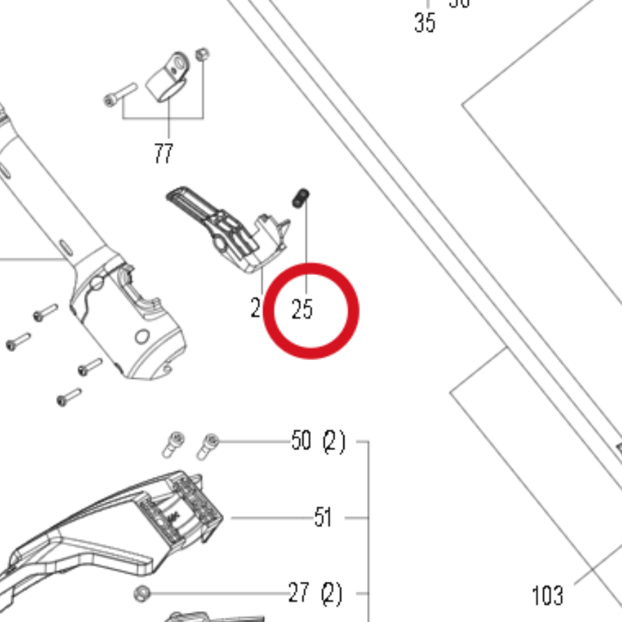 Kress Druckfeder 59002113 – Position in der Explosionszeichnung