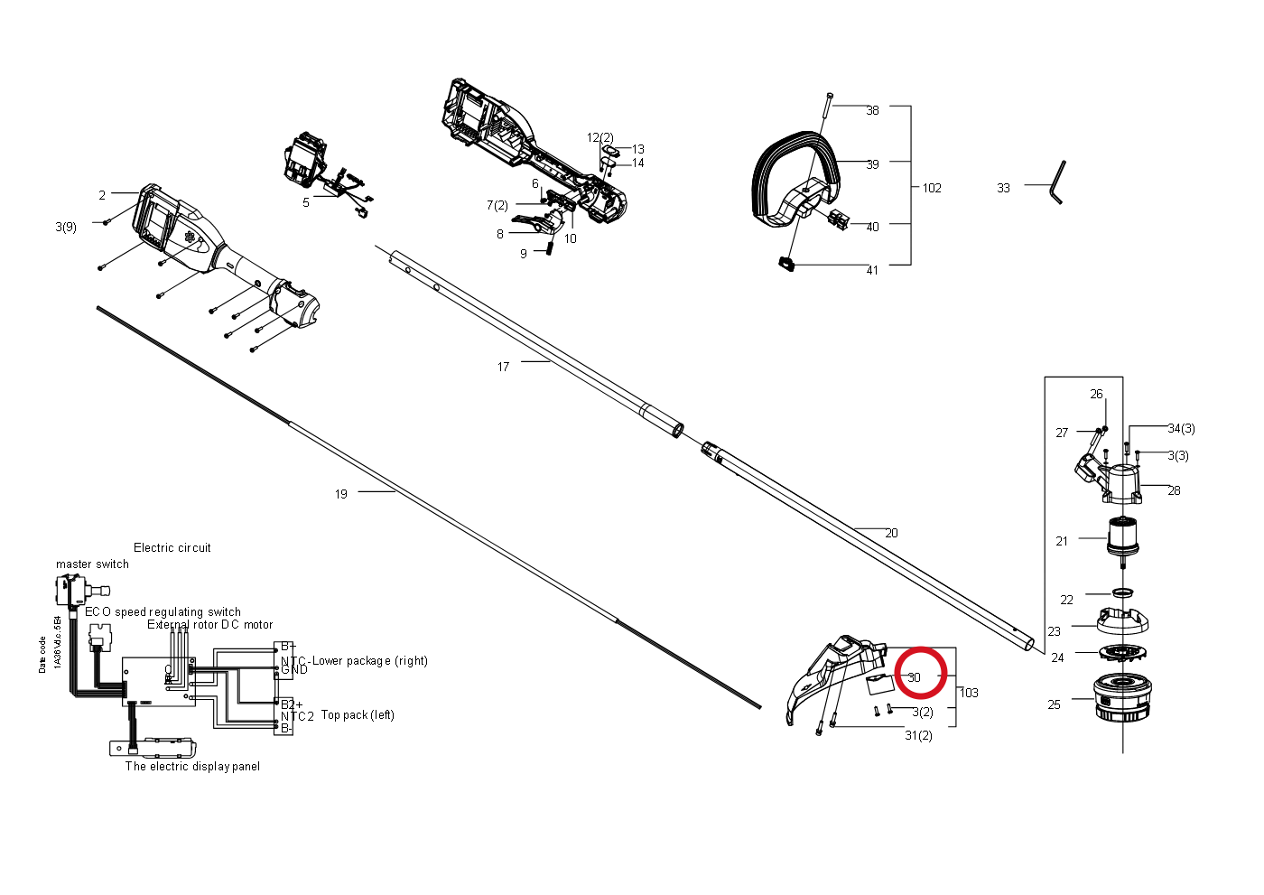 Kress Klinge 59002114 – Position in der Explosionszeichnung