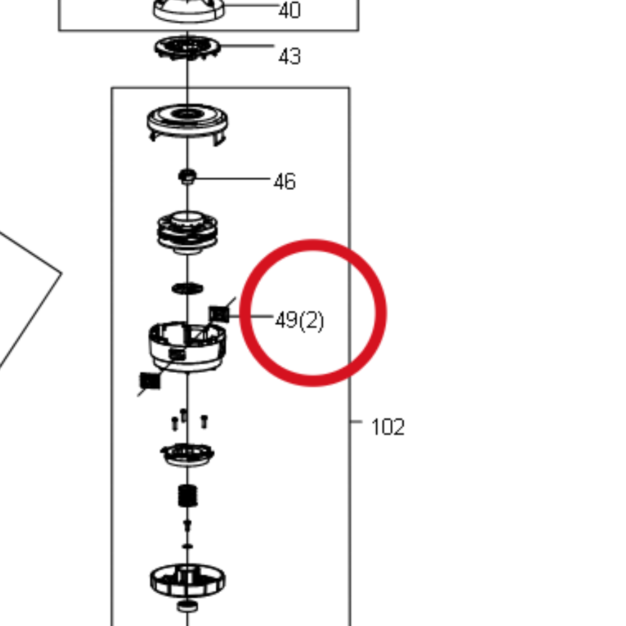 Kress Niet 59002146 – Position in der Explosionszeichnung
