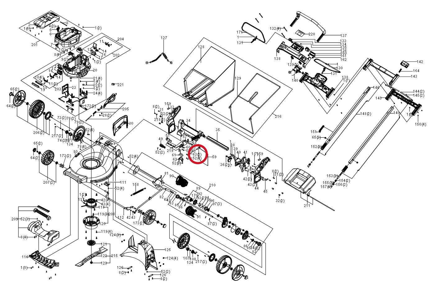 Kress Pressplatte 59002242 – Position in der Explosionszeichnung