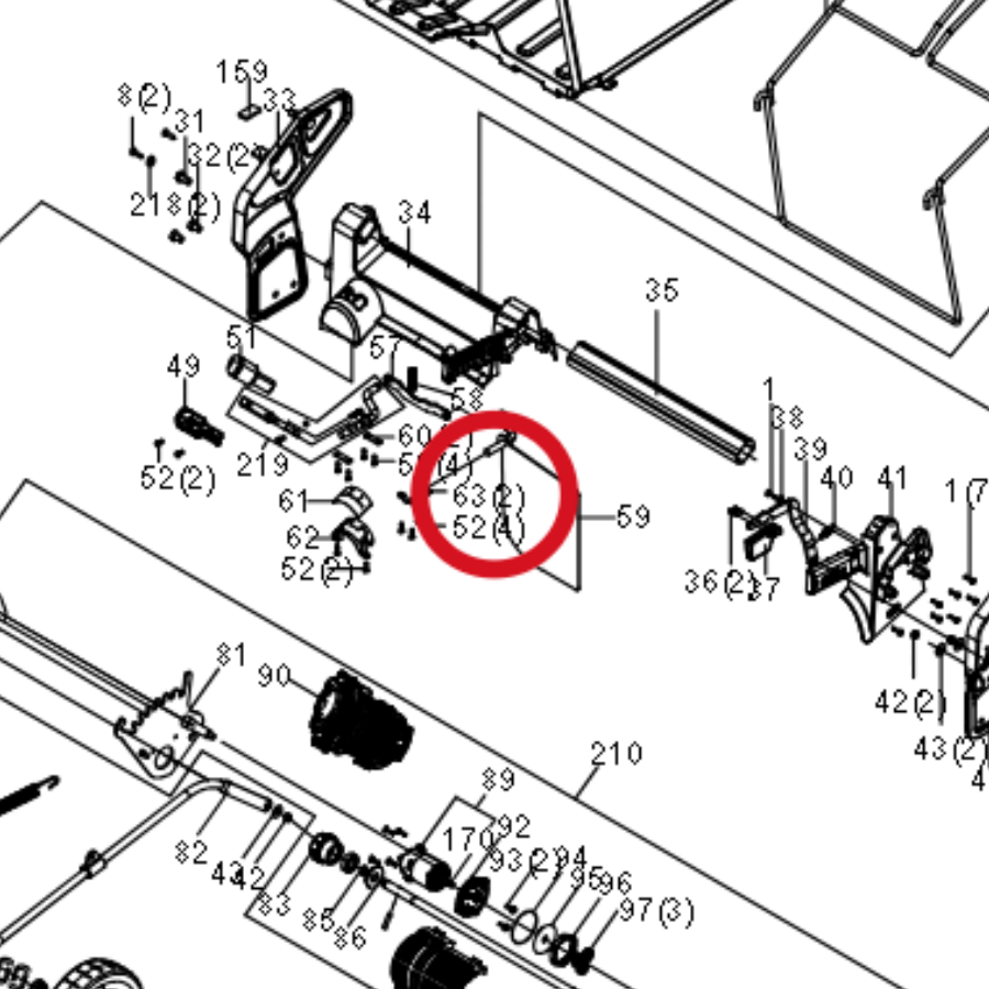 Kress Pressplatte 59002242 – Position in der Explosionszeichnung
