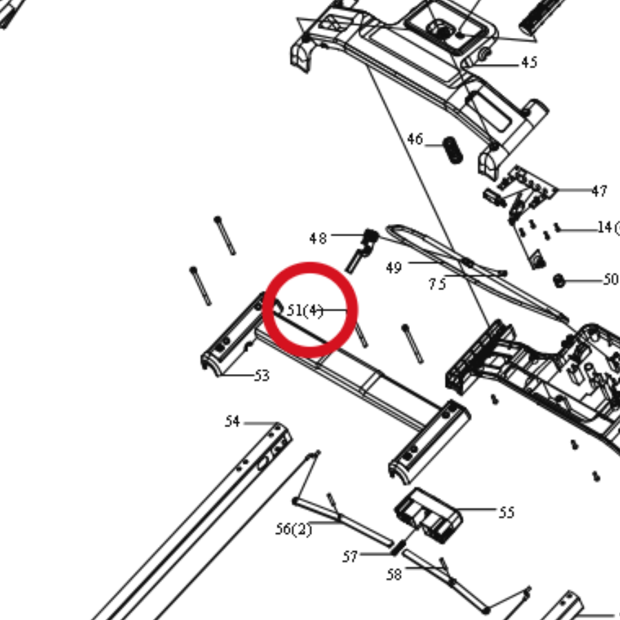 Kress Schraube M5*90 59002243 – Position in der Explosionszeichnung