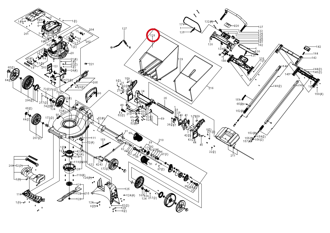 Kress Staubbeutel 59002252 – Position in der Explosionszeichnung