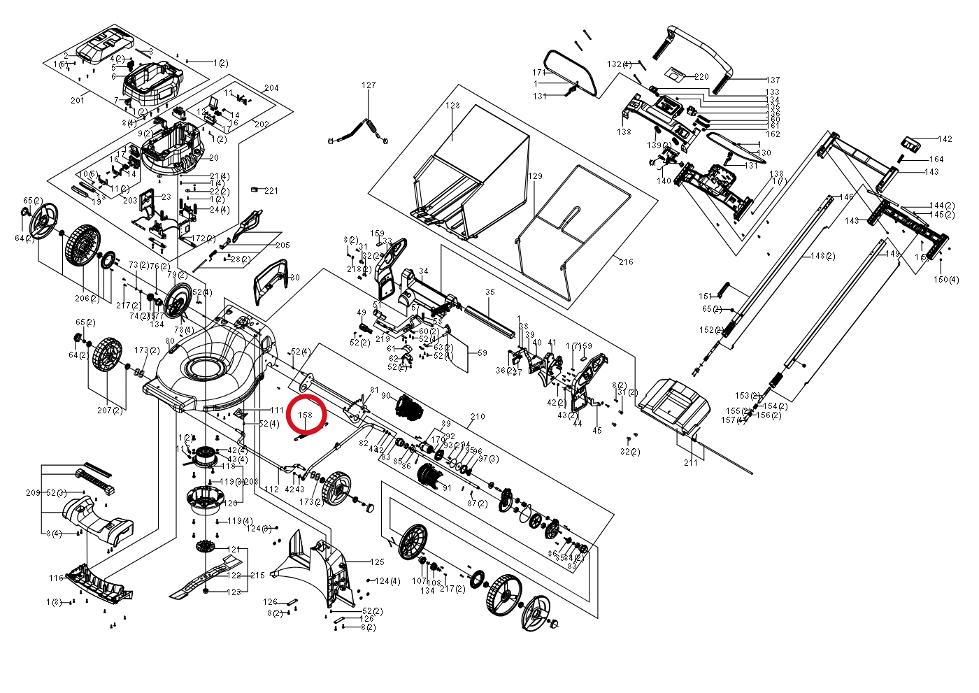 Kress Zugfeder 59002254 – Position in der Explosionszeichnung