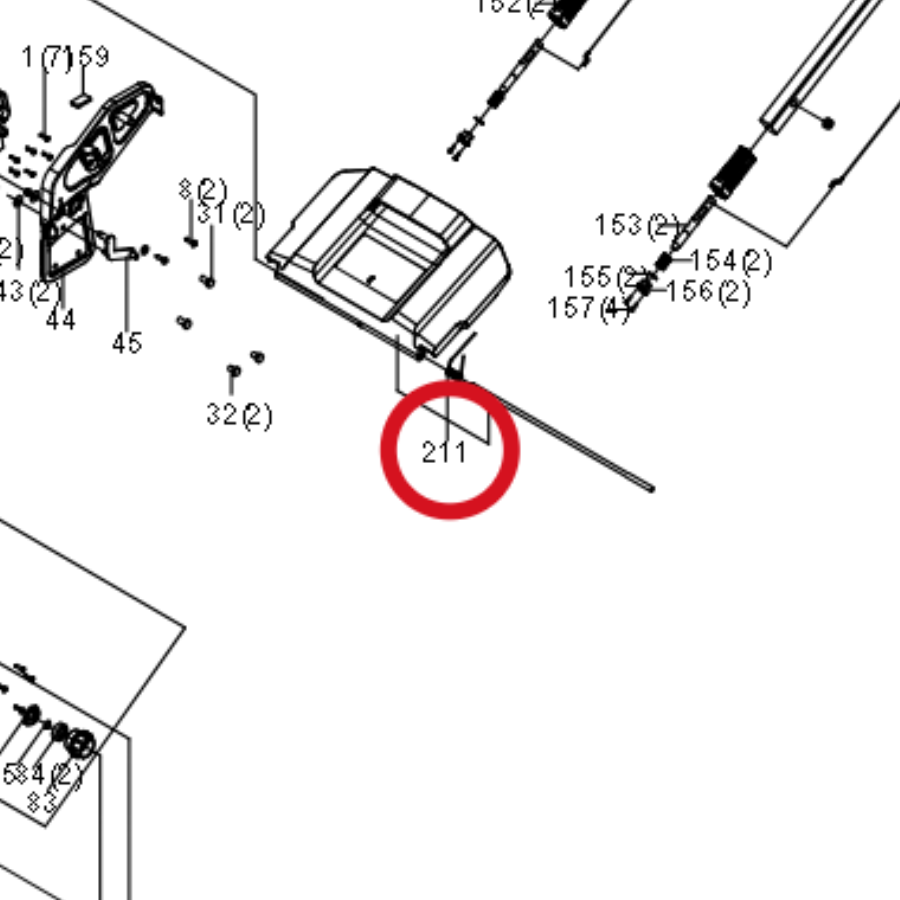 Kress Schutzklappenbaugruppe 59002261 – Position in der Explosionszeichnung
