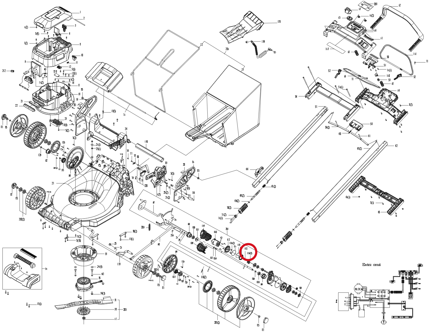 Kress Planetengetriebe 59002272 – Position in der Explosionszeichnung