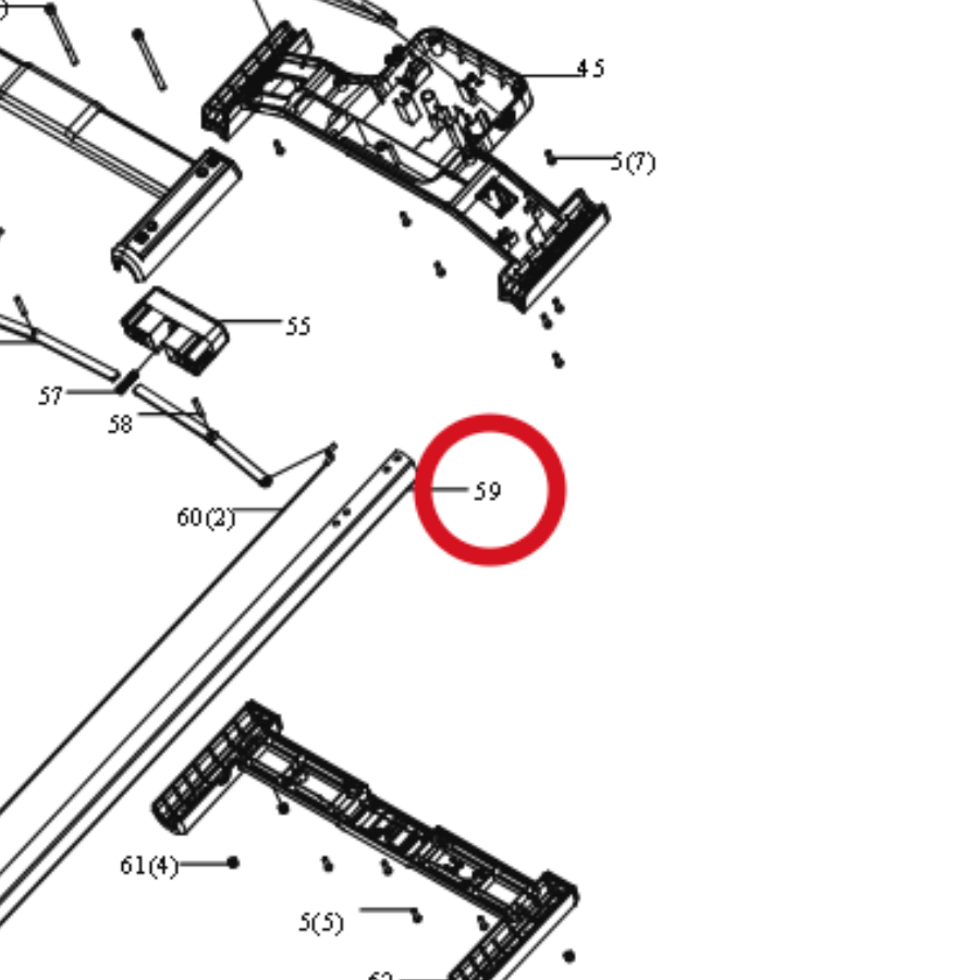 Kress Aluminiumrohr I 59002282 – Position in der Explosionszeichnung