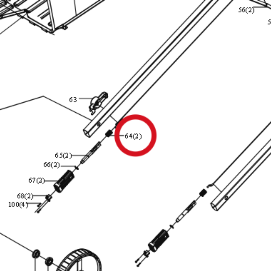 Kress Druckfeder 59002307 – Position in der Explosionszeichnung