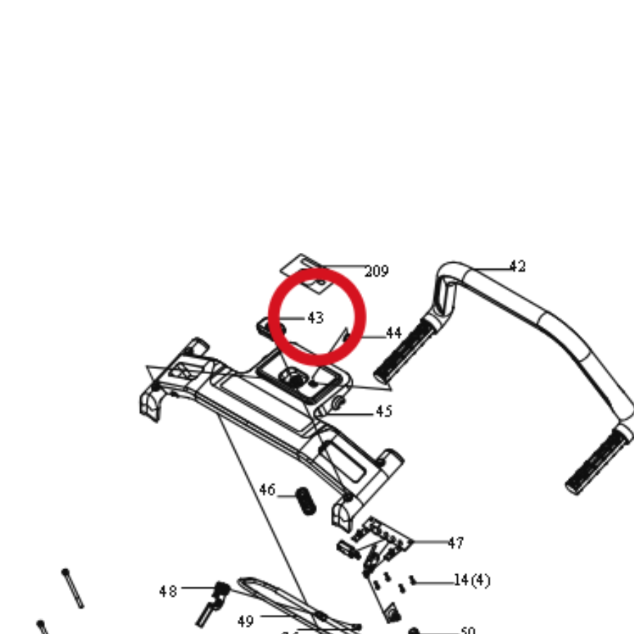 Kress Tastensatz 59002320 – Position in der Explosionszeichnung