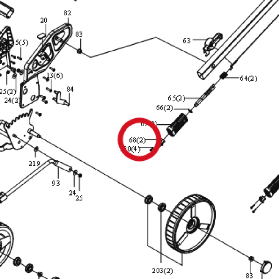 Kress Liner Bush 59002330 – Position in der Explosionszeichnung