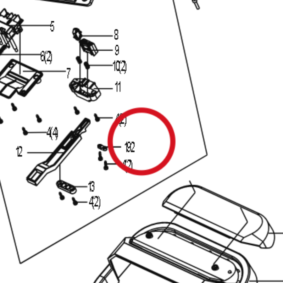 Kress Kabelschelle 59002364 – Position in der Explosionszeichnung