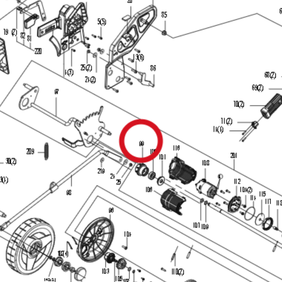 Kress Schachtabdeckung 59002374 – Position in der Explosionszeichnung