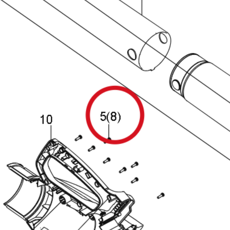 Kress Selbstschneidende Schraube ST3.9-2x16 59002381 – Position in der Explosionszeichnung