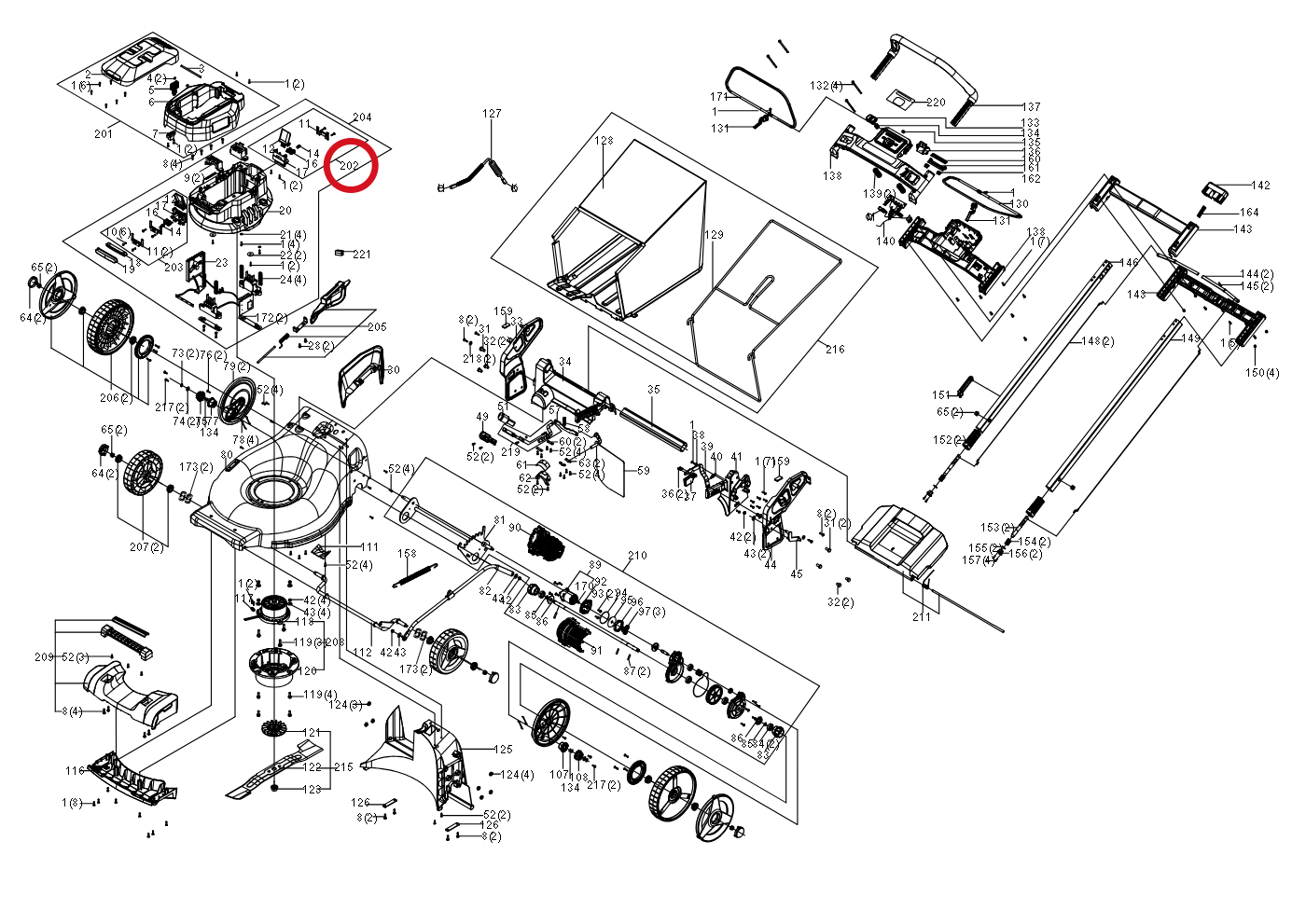 Kress Knopfbaugruppe2 59002439 – Position in der Explosionszeichnung