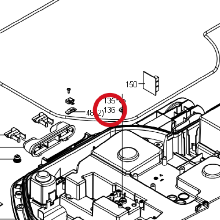 Kress Filzring 59002487 – Position in der Explosionszeichnung
