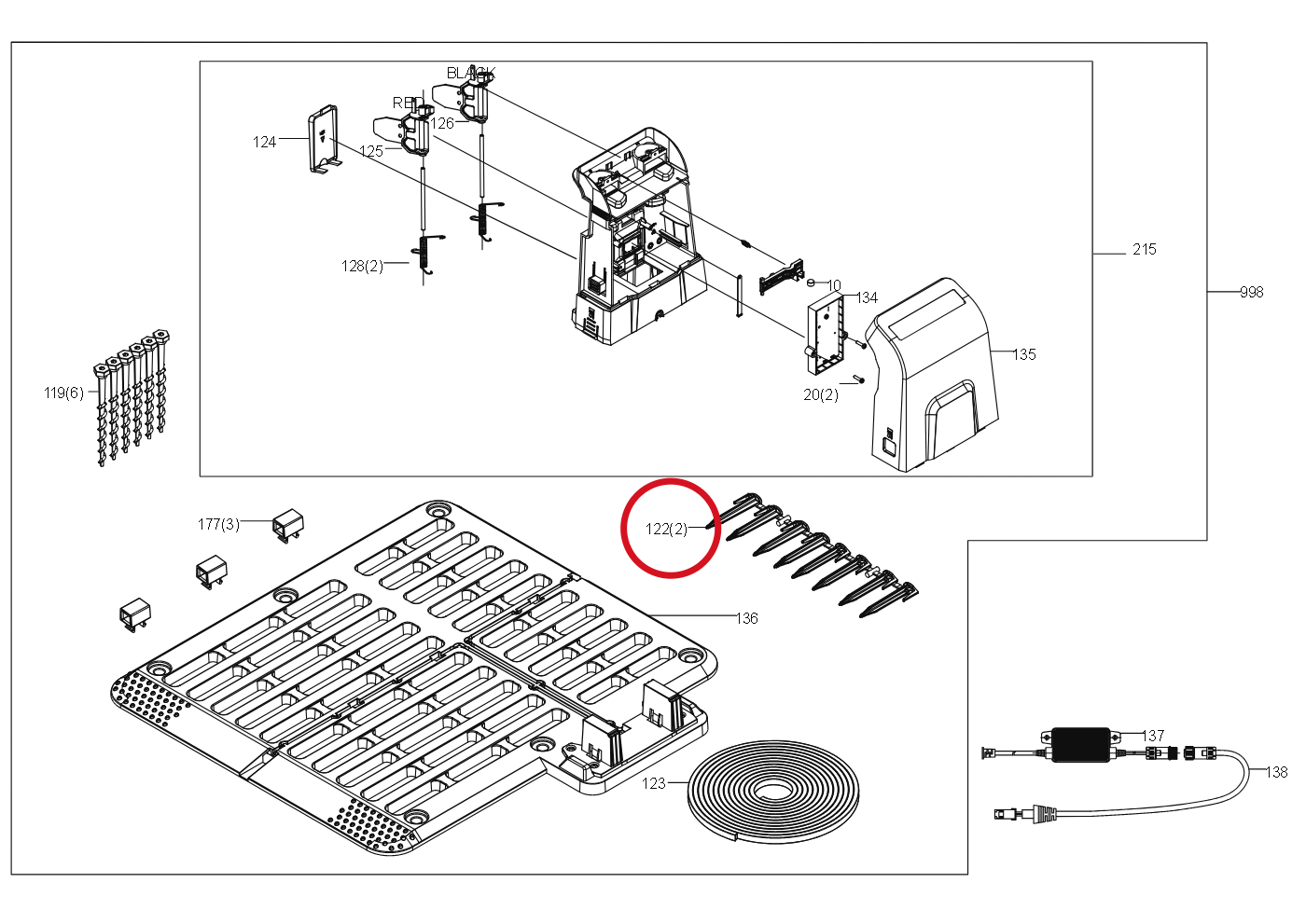 Kress Kabelklemmen 59002546 – Position in der Explosionszeichnung