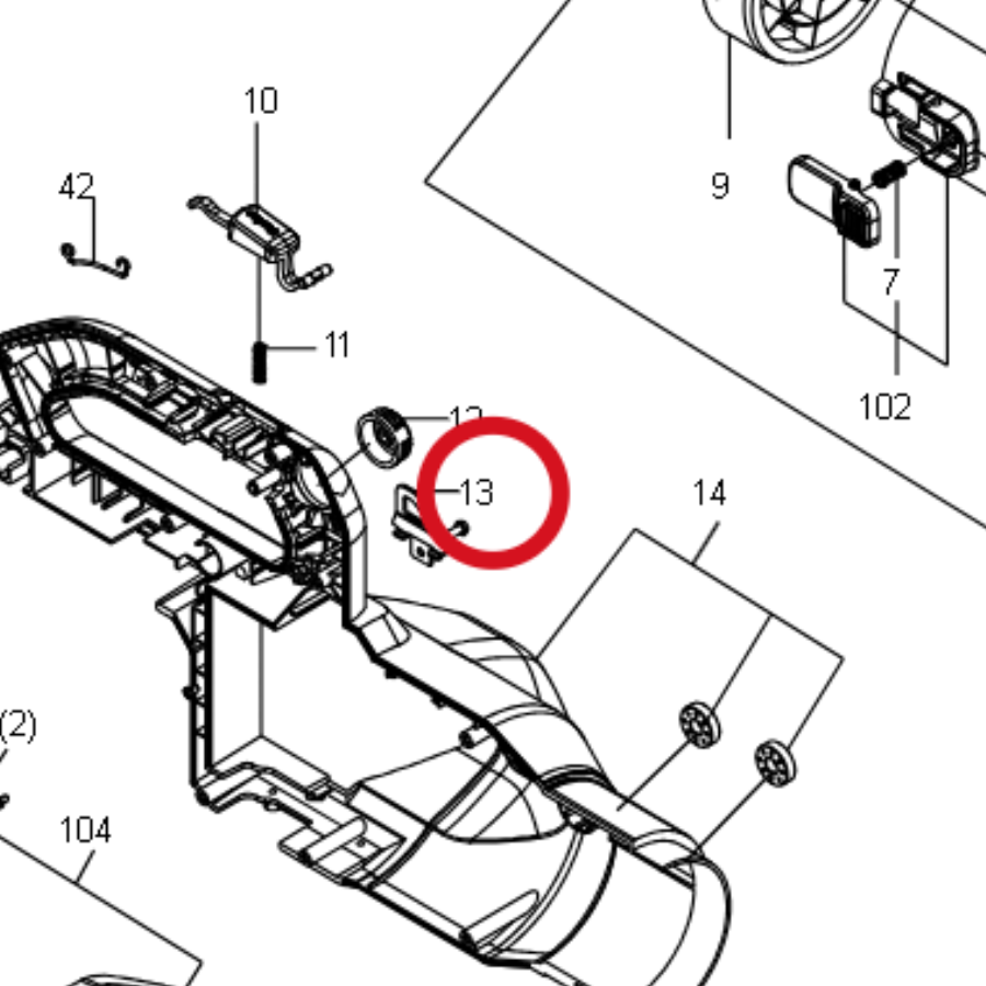 Kress Haken 59002588 – Position in der Explosionszeichnung