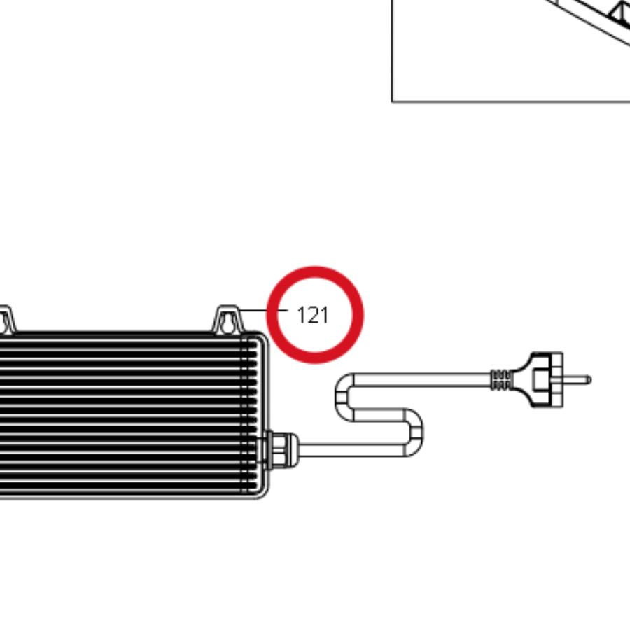Kress Ladegerät (100–240 V, 20 V, 230 W) KA3717 59002629 – Position in der Explosionszeichnung