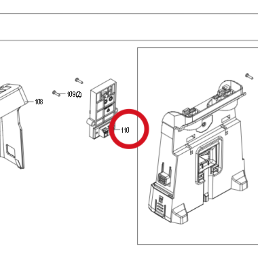 Kress Power-Panel 59002632 – Position in der Explosionszeichnung