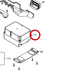Kress Akku (Li-Ion, 10,0 Ah, 20 V) KA3010 59002634 – Position in der Explosionszeichnung