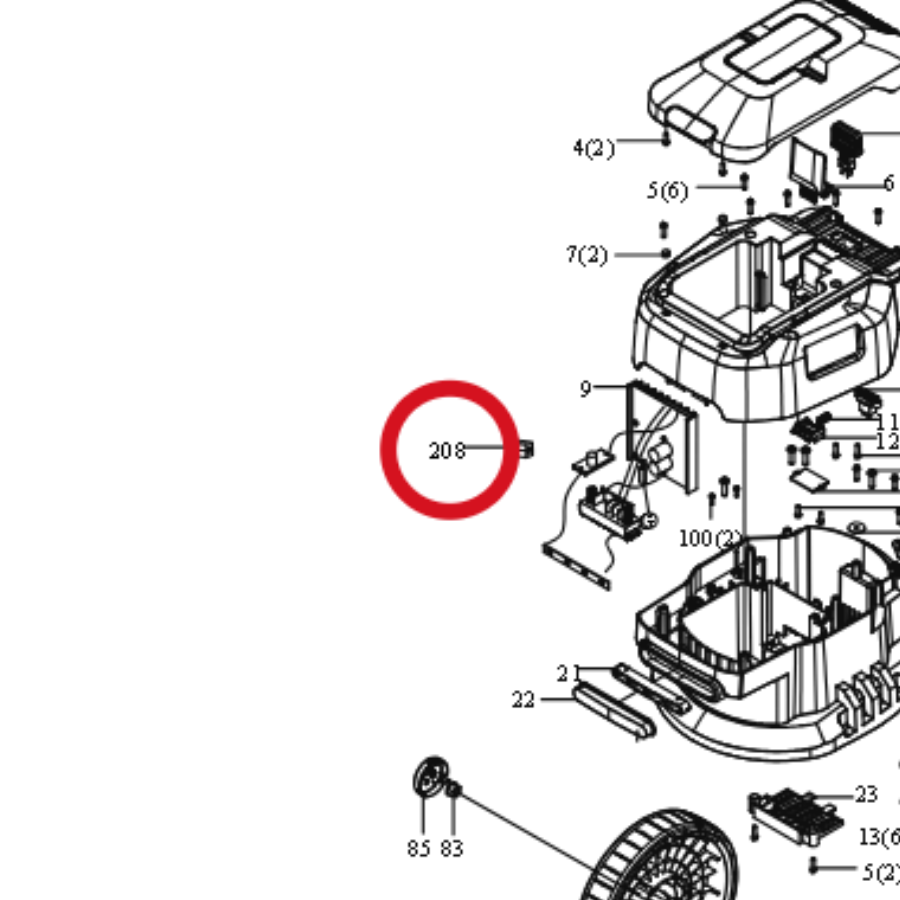 Kress Magnetring 59002797 – Position in der Explosionszeichnung