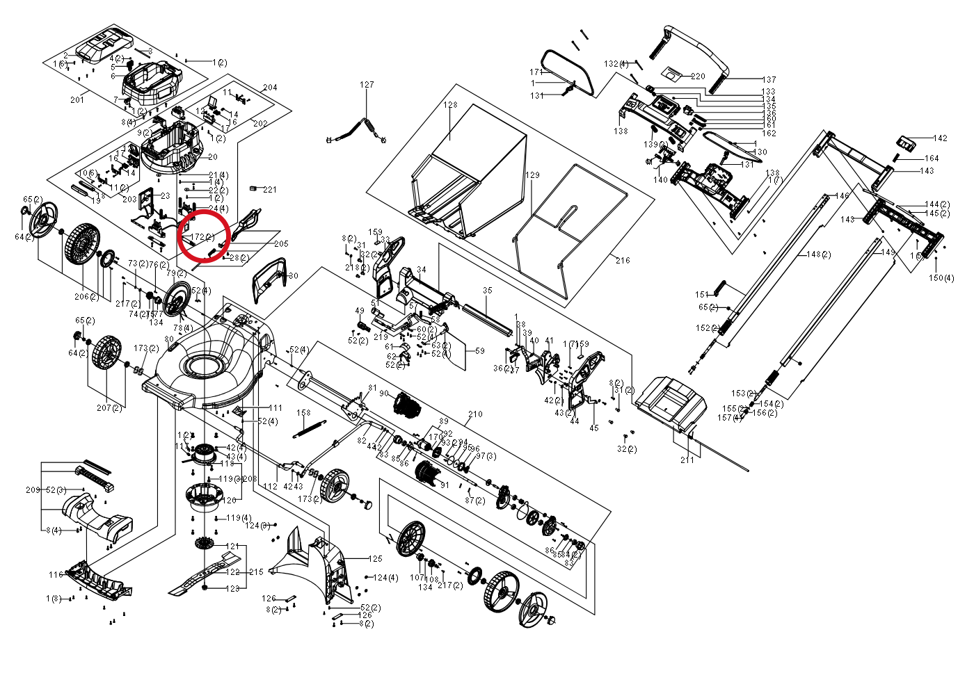 Kress Andruckplatte 59002924 – Position in der Explosionszeichnung