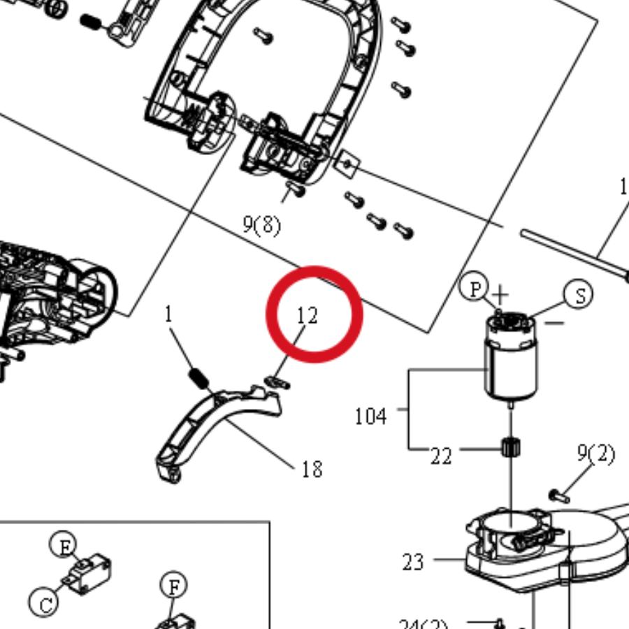 Kress Verknüpfung 59003073 – Position in der Explosionszeichnung