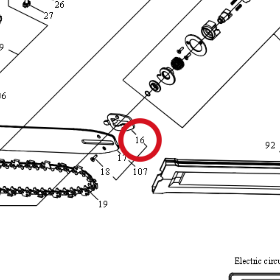Kress Abzug 59003094 – Position in der Explosionszeichnung