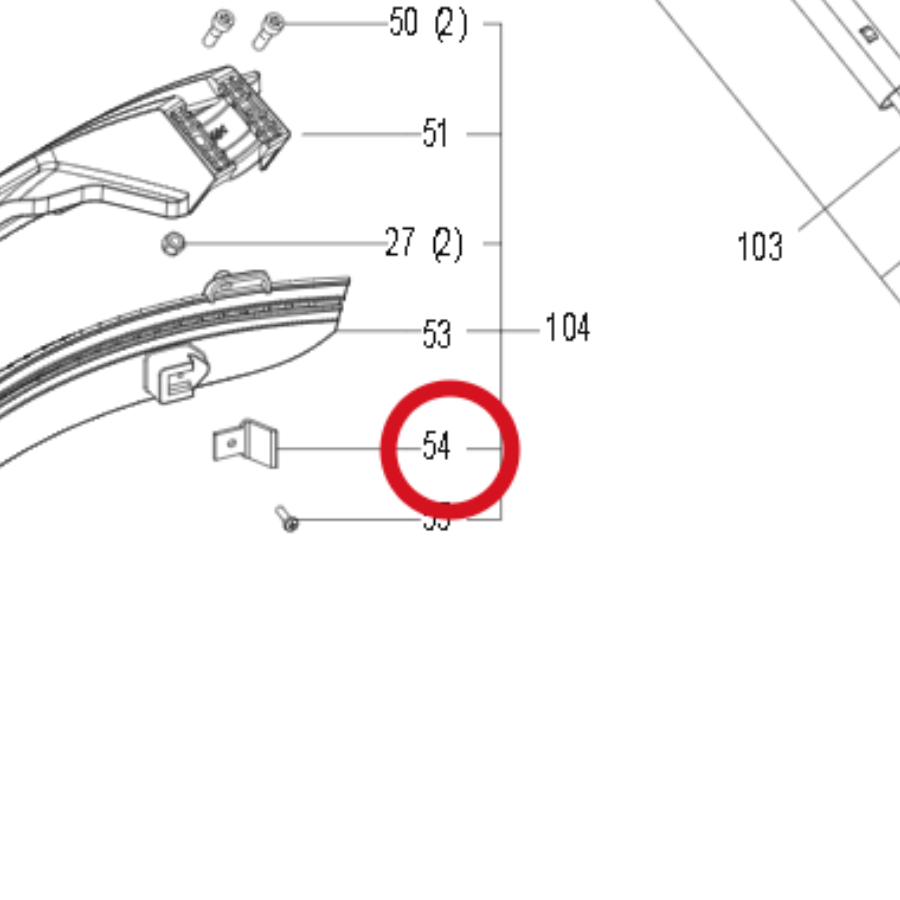 Kress Klinge 59003156 – Position in der Explosionszeichnung