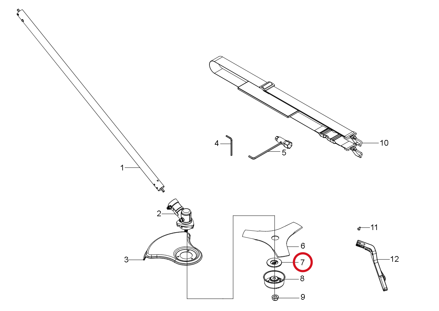 Kress Pad 59003158 – Position in der Explosionszeichnung