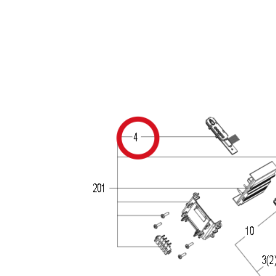 Kress Panel 59003358 – Position in der Explosionszeichnung