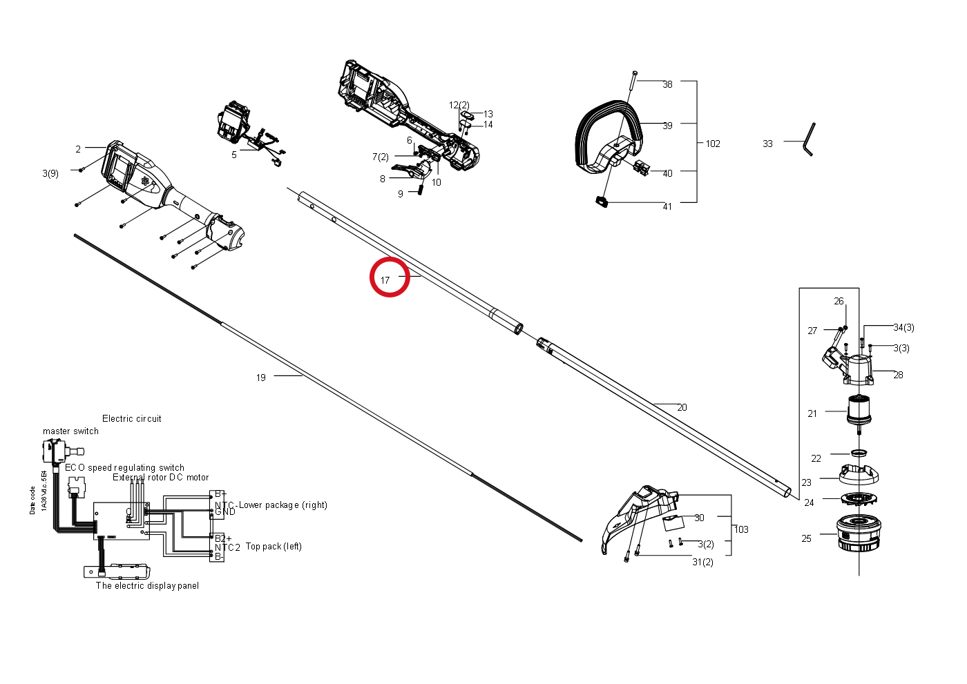 Kress Rohr I 59003383 – Position in der Explosionszeichnung