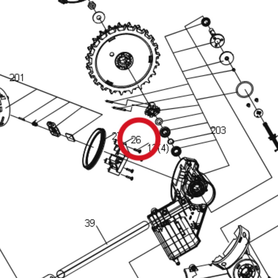 Kress Hauptsteuerplatine 59003627 – Position in der Explosionszeichnung