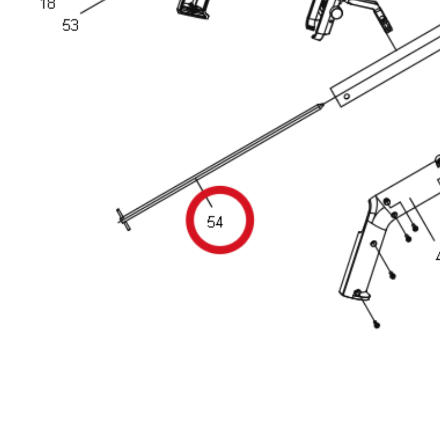 Kress Arm-Baugruppe 59003631 – Position in der Explosionszeichnung