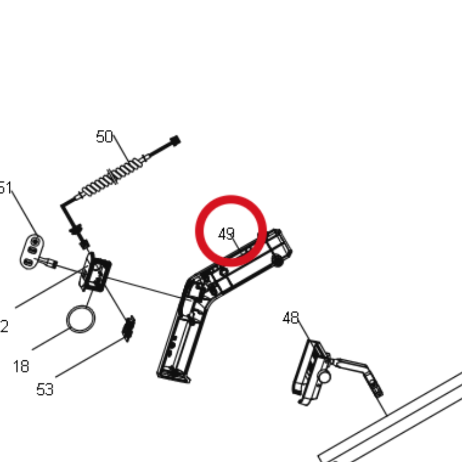 Kress Handgriff 59003643 – Position in der Explosionszeichnung