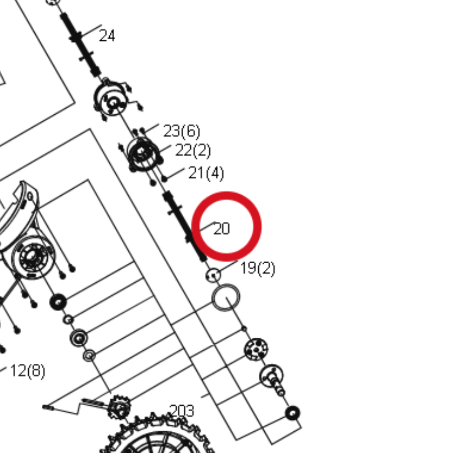 Kress Kabel 59003648 – Position in der Explosionszeichnung