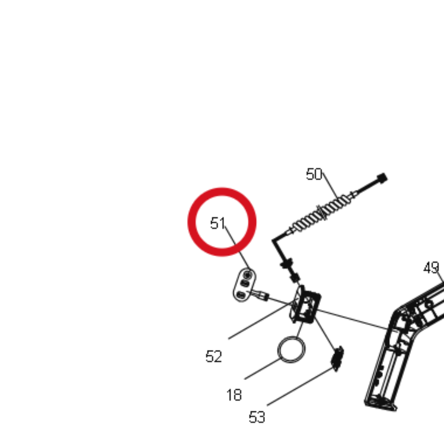 Kress Mikroschalter 59003655 – Position in der Explosionszeichnung