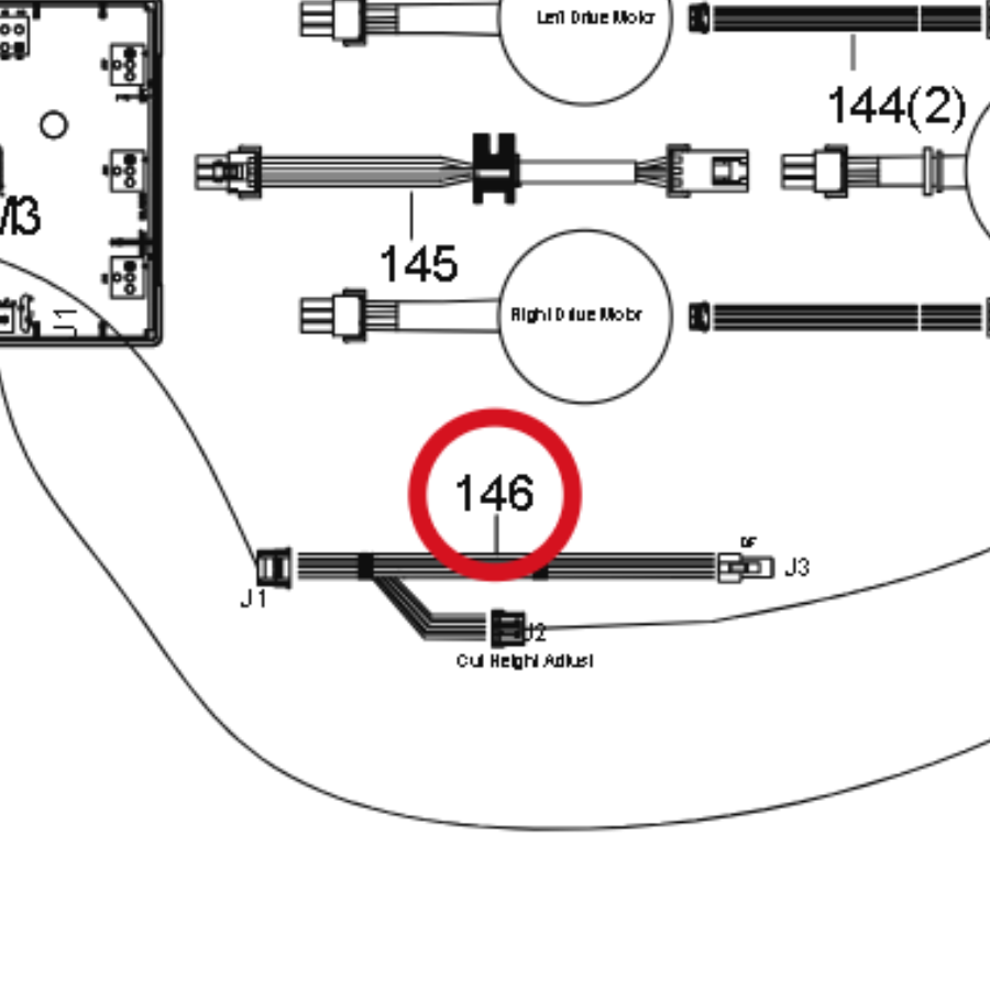 Kress CAN-Kabel 59003714 – Position in der Explosionszeichnung