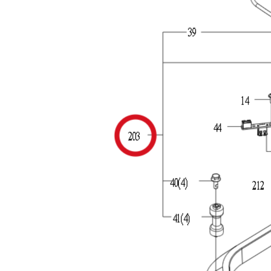 Kress Sockel-Baugruppe 59003721 – Position in der Explosionszeichnung
