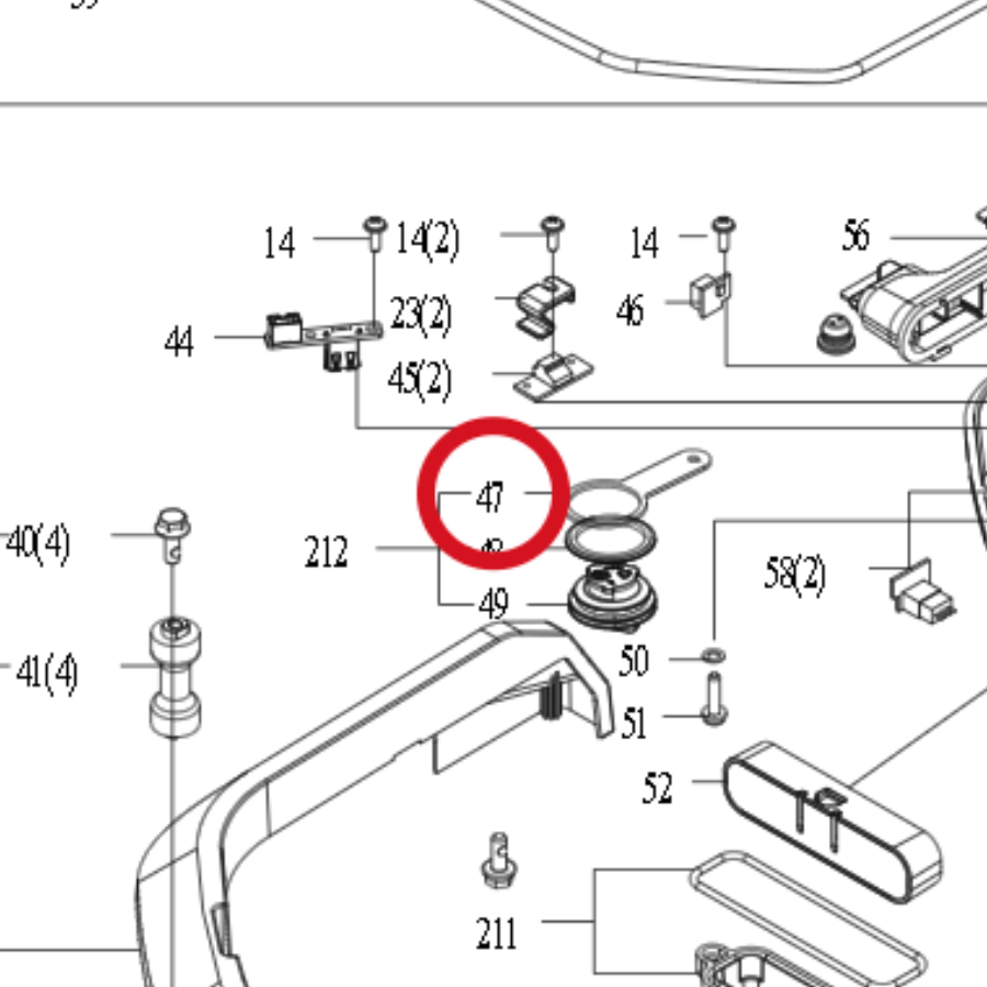Kress Verbindungsplatte 59003740 – Position in der Explosionszeichnung