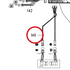 Kress Kabel des Ultraschallsensors 59003788 – Position in der Explosionszeichnung