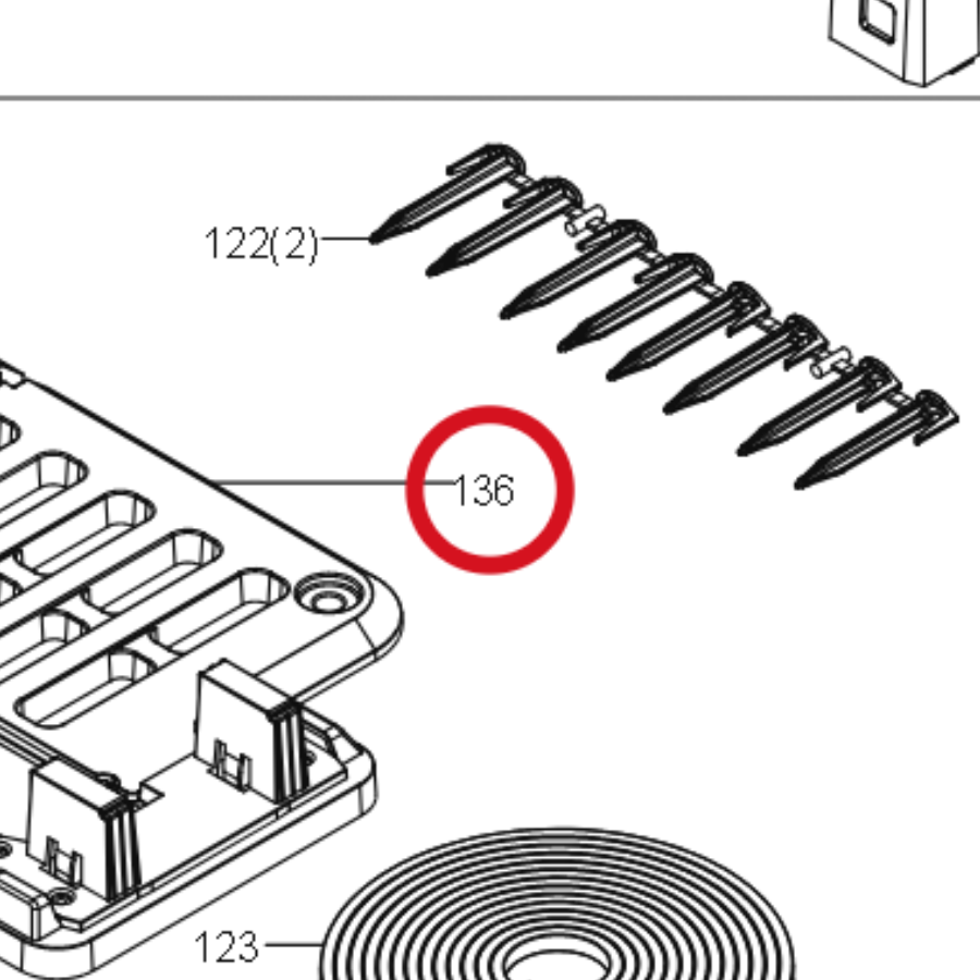 Kress Grundplatte 59003828 – Position in der Explosionszeichnung