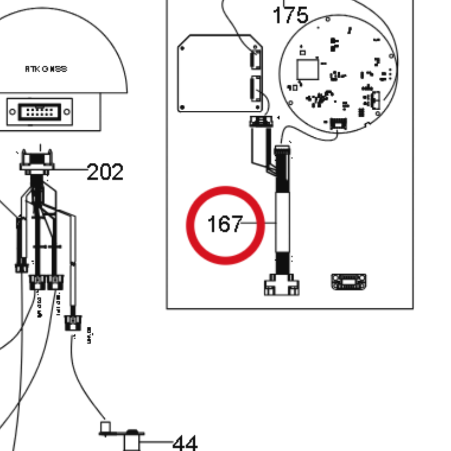 Kress RTK-Kopf-Anschluss 59003832 – Position in der Explosionszeichnung