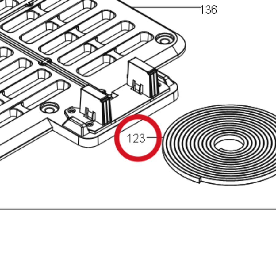 Kress Magnetischer Streifen 59003846 – Position in der Explosionszeichnung