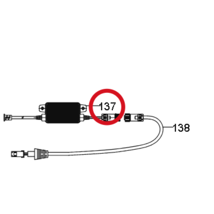Kress Ladegerät (100–240 V, 20 V, 190 W) KA3719 59003847 – Position in der Explosionszeichnung