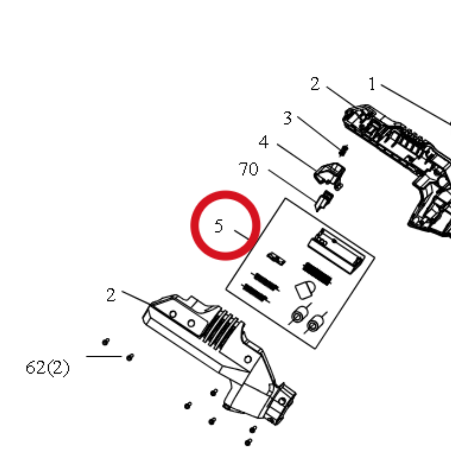 Kress Steuerplatine 59004049 – Position in der Explosionszeichnung