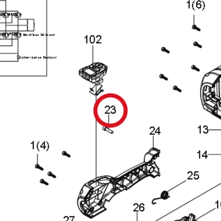Kress Schraube M5X20 59004202 – Position in der Explosionszeichnung